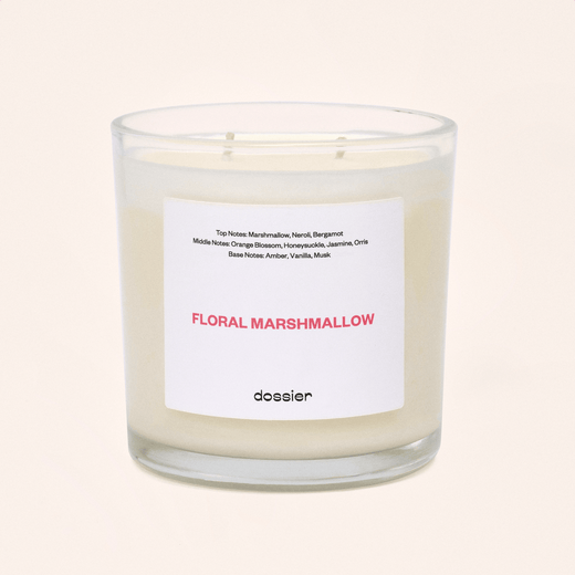 Floral Marshmallow Candle Candles Inspired by By Kilian’s Love, Don’t Be Shy Perfume 