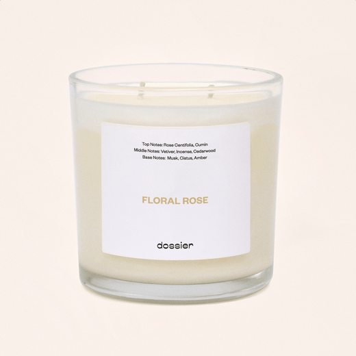 Floral Rose Candle Candles Inspired by Le Labo Fragrances' Rose 31 Perfume 
